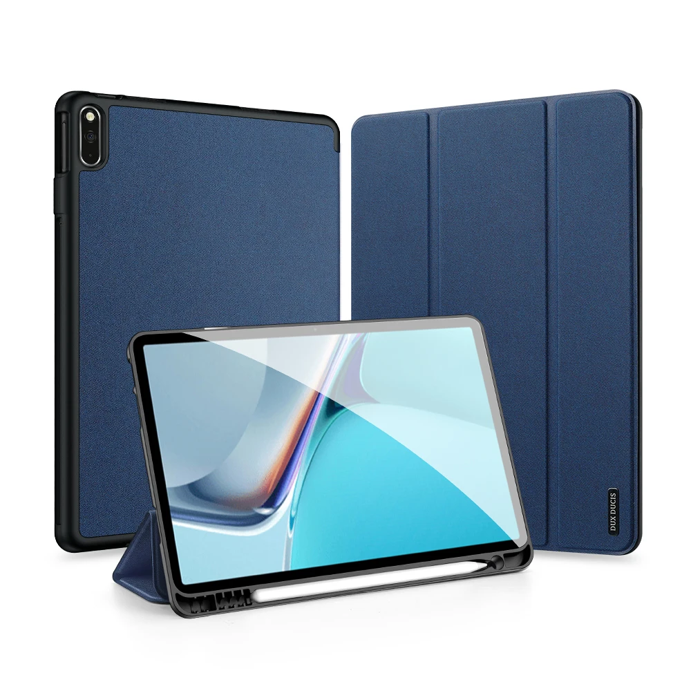 Тонкий чехол DUX DUCIS для Huawei MatePad 11 дюймов, мягкая задняя крышка из ТПУ, защитный чехол с автоматическим пробуждением/сном