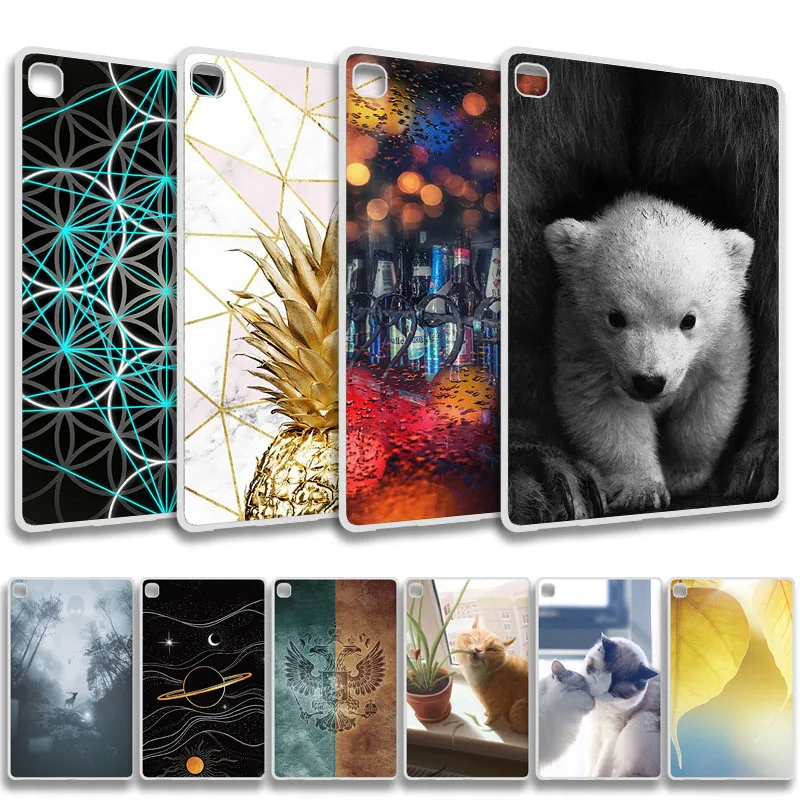 

Cartoon Case For Samsung Galaxy Tab A 8.0 2019 SM-T295 Tablet Cover Tab A8 2021 X205 A 8.4 T307 A 8.0 T387 T385 Animal Case Capa
