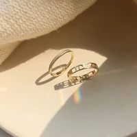 s925 sterling silver roman digital ring for womens luxury fashion exquisite personality indifference of index finger