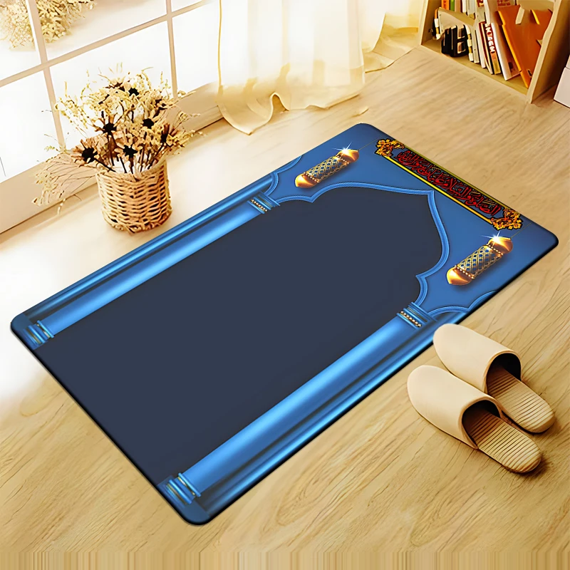 Мусульманский коврик для молитвы напольный Придверный гостиной плюшевый