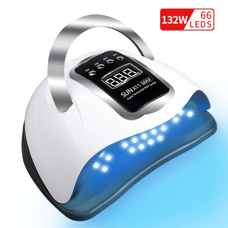 

UV LED Nail Lamp Nail Dryer 66 LEDs Lamp Quick Drying Nail Gel Polish Manicure Pedicure Professional Nail Salon Lamp Dryer
