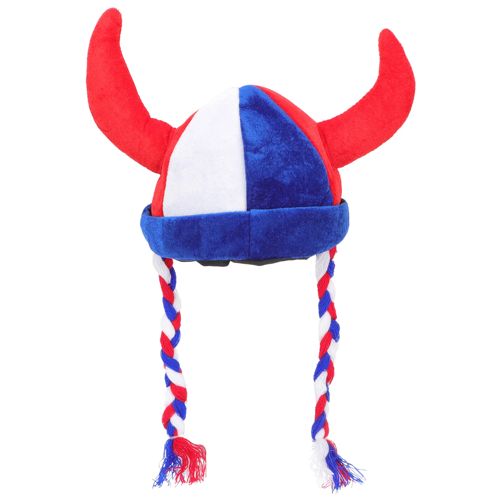 

Horn Braid Hat Dress-up Decorative Soccer Party Cosplay Costume Performance Prop Adult Pirate Comfortable Stage