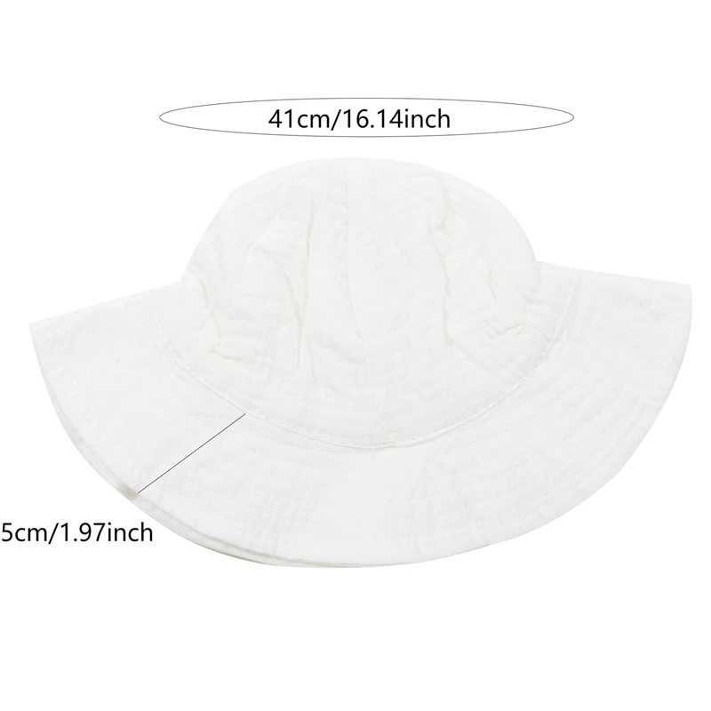 Панама детская хлопковая с защитой от ветра шляпа солнца для девочек и мальчиков