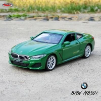 msz 135 bmw m850i pull back alloy car model diecasts metal toy vehicles car model high simulation collection childrens toy gift