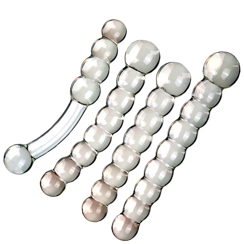 Искусственный пенис, искусственные Кристальные анальные бусины, Анальная пробка, массажер простаты, точка G, женские игрушки для мастурбации, взрослые