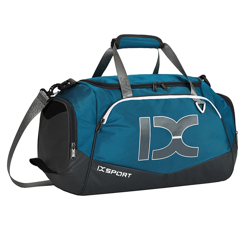 Outdoor Sports Fitness Bag Dry Wet Separation Cylinder Sports Outer Shoulder Bag Portable Messenger bag Yoga Bag Travel Bag