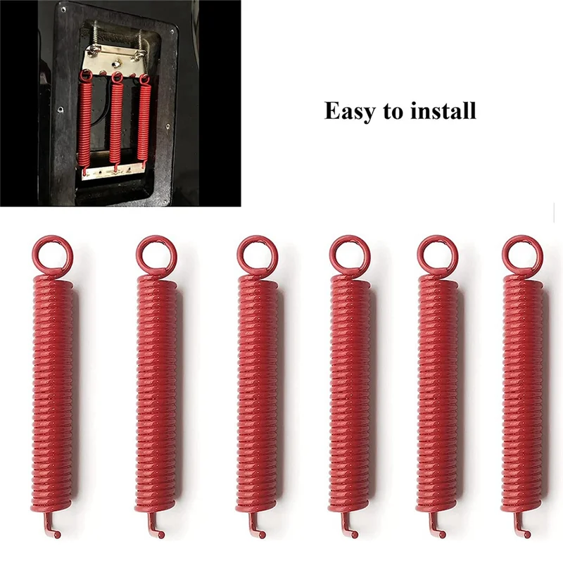 Комплект из 6 бесшумных пружин тремоло мостовая пружина для электрогитары