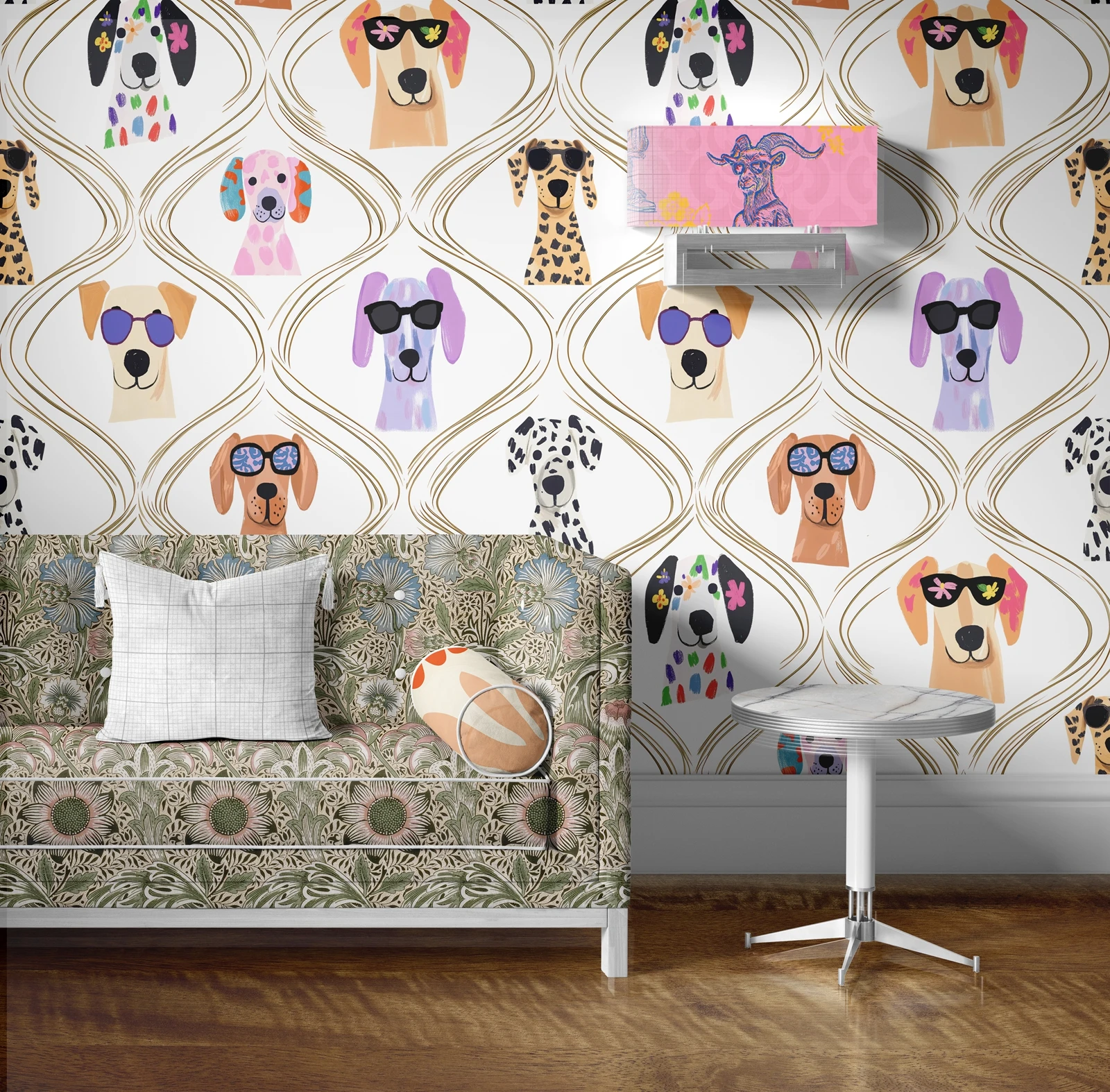 

Обои Eovna древесноволокнистые с портретом собаки