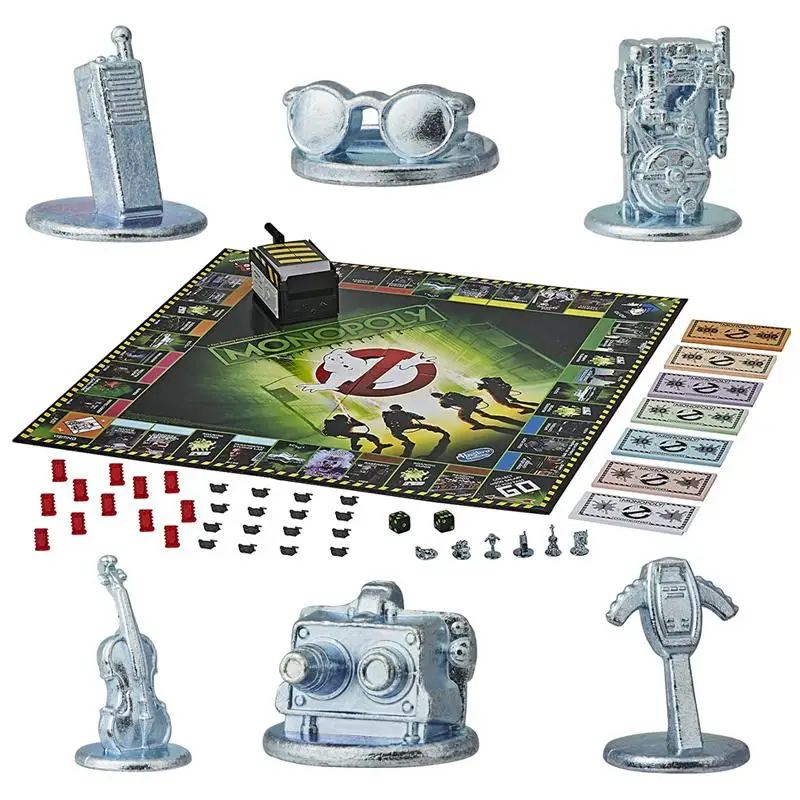 

Hasbro Monopoly Ghostbusters Series Parent-Child Interactive Toys Friends and Relatives Gathering Play with 2-6 People Gift