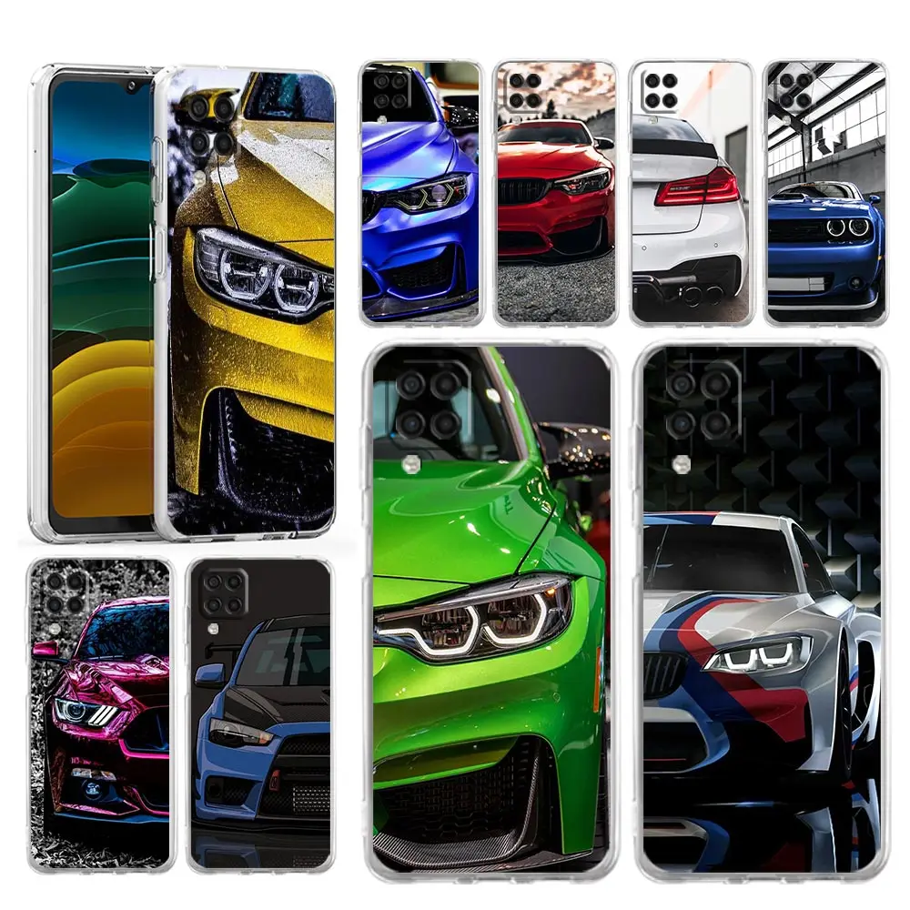 

Case For Samsung Galaxy A13 A23 A33 A53 A73 5G A51 A71 A21S A12 A11 A31 A41 A01 A03s A52 A32 A22 Clear Cover Sport Car Golf 7