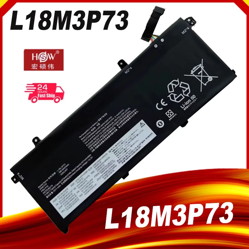 L18M3P73 L18L3P73 L18C3P72 L18M3P72 11 52 В 51 Втч Аккумулятор для ноутбука Lenovo ThinkPad T490 T495 P43s 02DL007