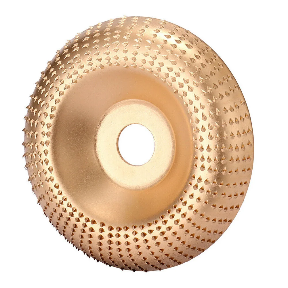 

Angle Grinding Wheel 100mm/22mm High Carbon Steel Wood Sanding Carving Shaping Disc Round Wheel Blade Angle Grinder Accessories