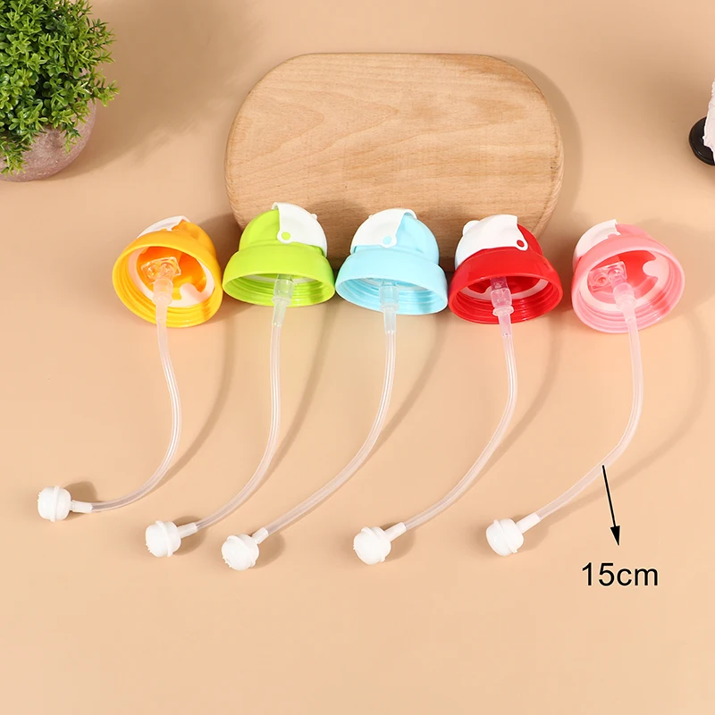 

Food Grade Drink Cup Top With Straw Accessories For Wide Neck Bottles Baby Feeding Accessories