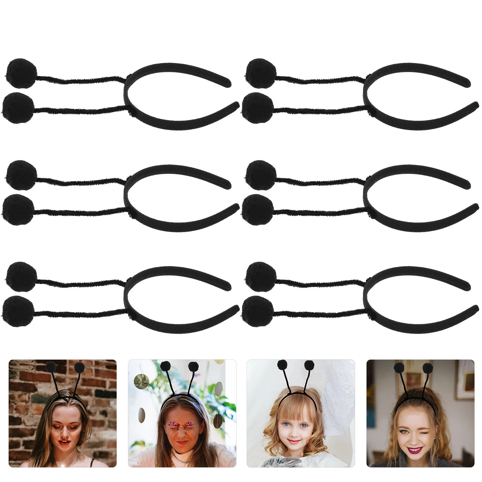 

6 шт., Детская повязка на голову, из нетканого материала