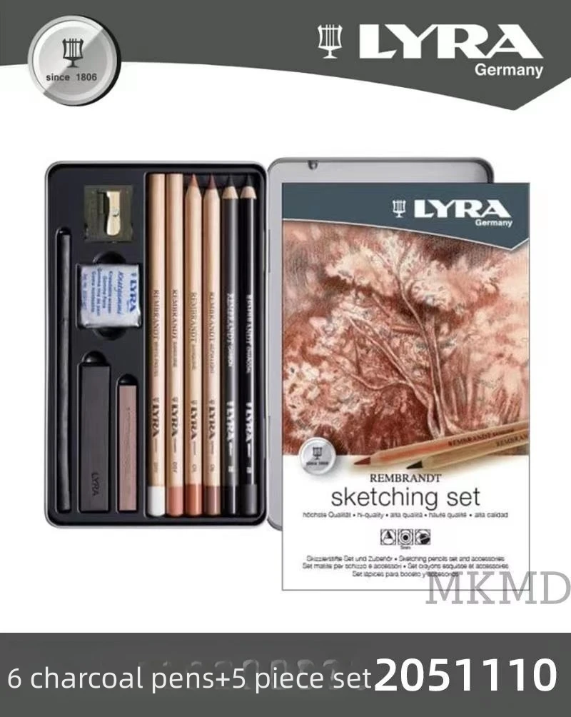 German LYRA Yiya Tianqin Series Carbon Pen Set Pencil White 