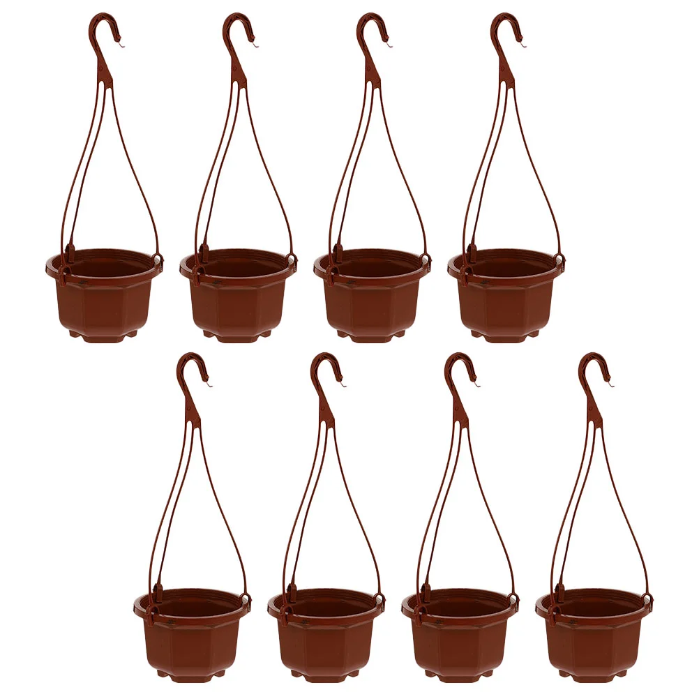 

8 Sets Of Hanging Baskets Flower Hanging Pot Hanging Baskets For Plants for Balcony