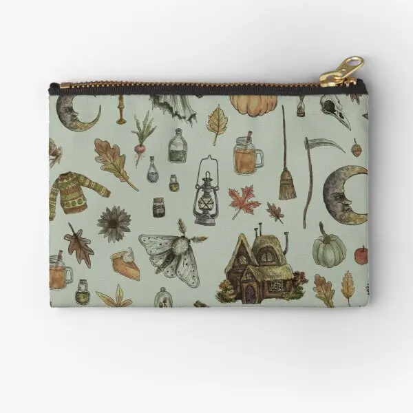 

Уютные зеленые мешочки Crone на молнии для мужчин и женщин, маленькая косметичка, карман для монет, мелочи, бумажник, носки