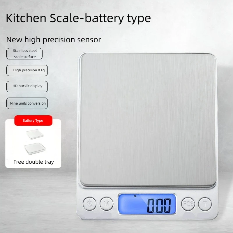 Портативные ювелирные весы 500 г/0 01 г 3 кг/0 1