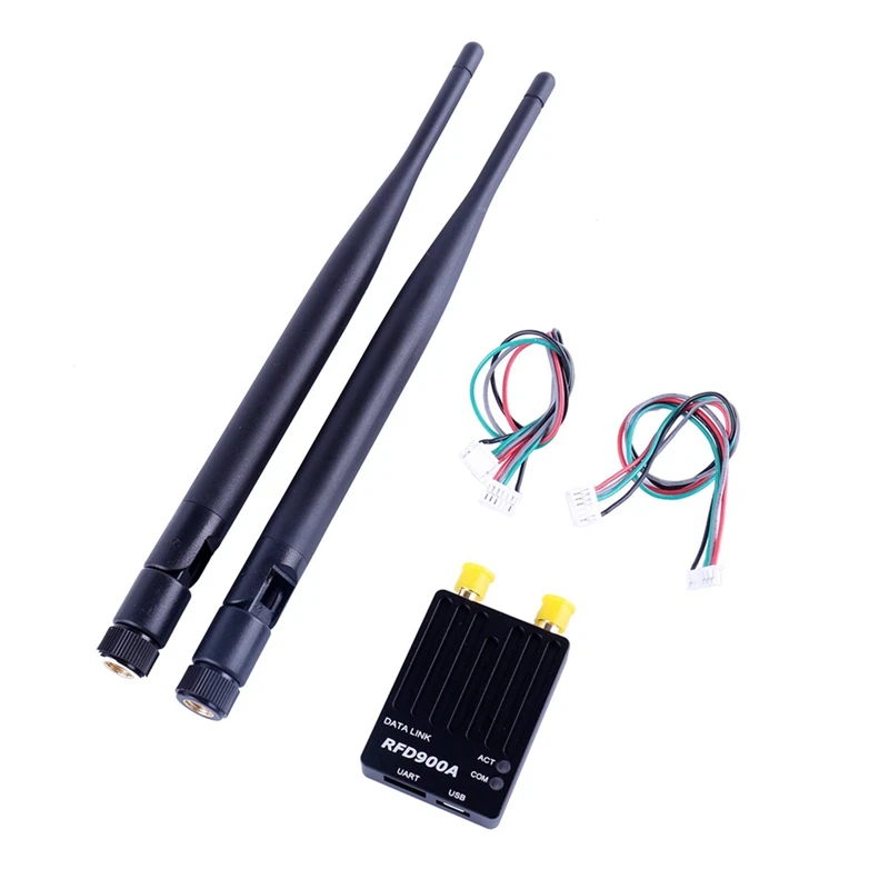 

RFD900A 915Mhz UAV 40KM Ultra Long Range Data Link Transmission Telemetry Modem Module Kit For PIX APM RC Drone