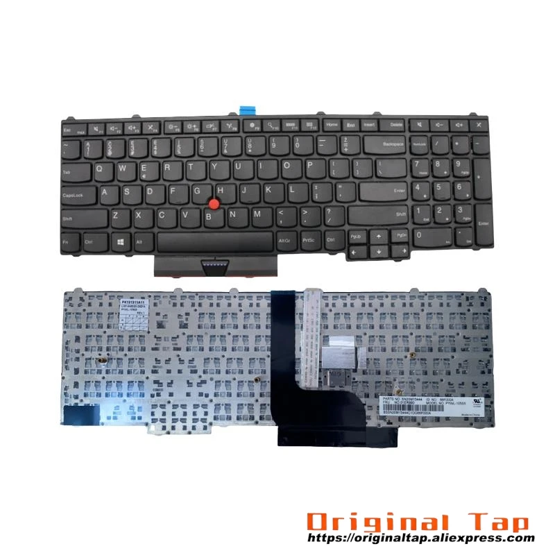 Литовская клавиатура LT для Lenovo Thinkpad P50 P70 00PA286 00PA368