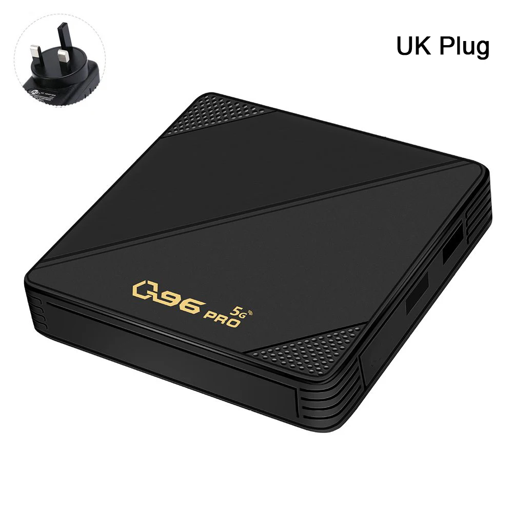 Смарт ТВ-приставка Q96 на Android 10 0 с четырехъядерным процессором Amlogic S905L Wi-Fi 2 4 ГГц 4K