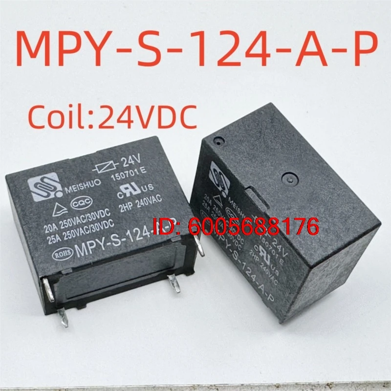 Фото 10 шт. новых реле MPY-S-112-A-P; MPY-S-124-A-P (161F-12V/24V-25A) с 4 контактами №1