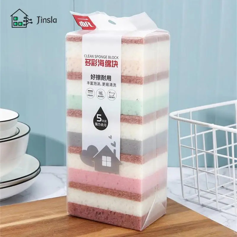 

Durable 10×7×4.2cm Sponge Strong Decontamination Polyurethane Polyester Fiber Washing Dishes Sponge Strong Flexibility