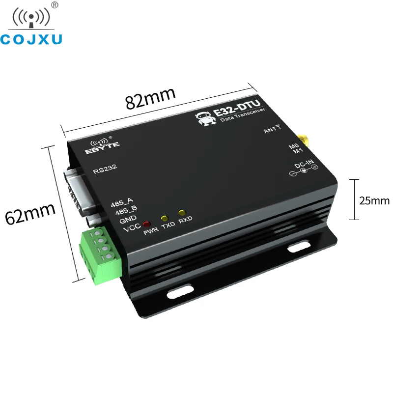 Lora SX1278 Wireless Modem 433Mhz 37dBm 20Km Long Range RS232 RS485 Data Transmission Transmitter Transceiver E32-DTU(433L37)-V8