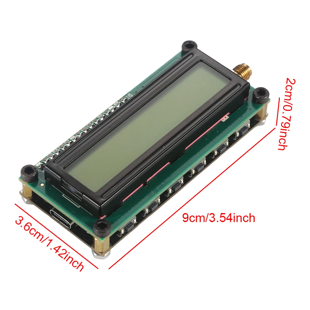 AD8319 0 1-8 ГГц измеритель мощности RF Type-C 24-битный АЦП высокоточный детектор