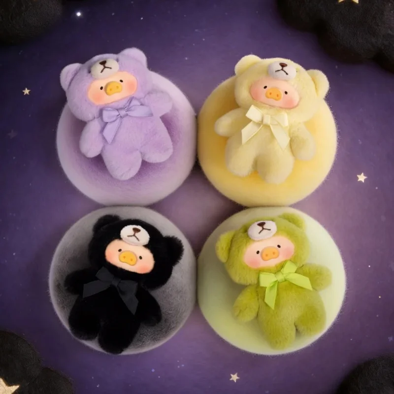 Фото Официальная мини-игрушка Lulu Pig Teddy из серии «Шепот природы», виниловый плюшевый брелок-сюрприз, коллекционная фигурка, рождественский подарок №4