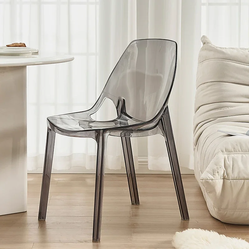 Обеденные стулья для салона красоты пластиковая Скандинавская обеденная