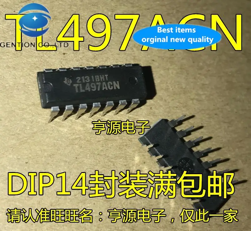 

10pcs 100% orginal new TL497ACN TL497 DIP-14 switching regulator chip!