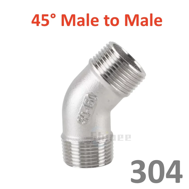 Угловые фитинги из нержавеющей стали SS304 3/8