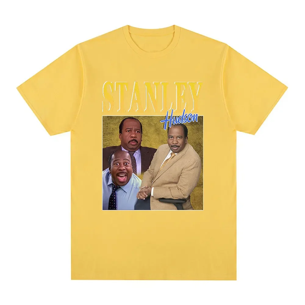 Футболка мужская хлопковая оверсайз Повседневная рубашка с принтом Стэнли