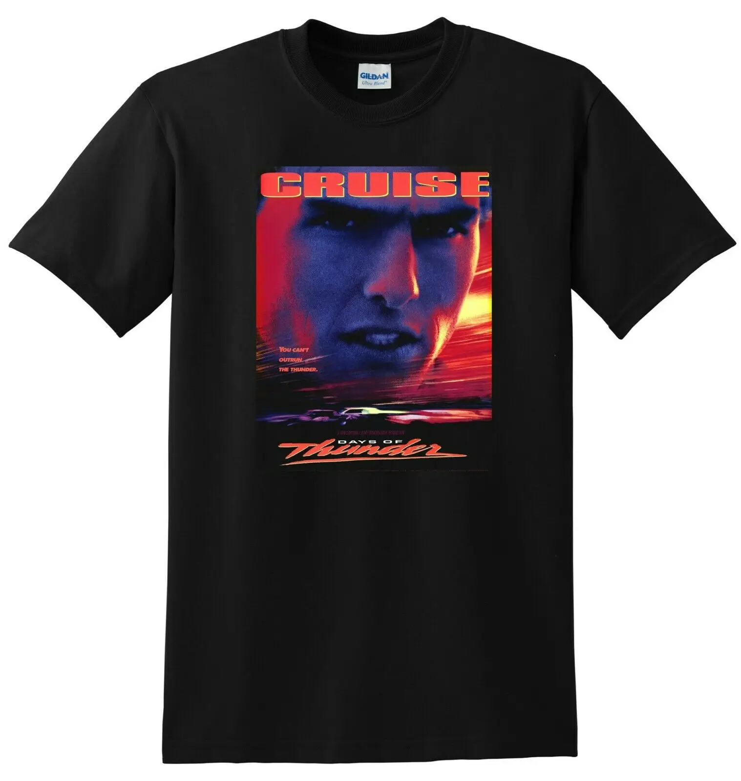 

DAYS OF THUNDER T SHIRT 4k bluray dvd cover SMALL MEDIUM LARGE or XL