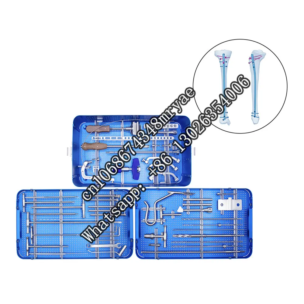 

Meditech China Factory Orthopedic Expert Tibia Intramedullary Nail Instrument Set