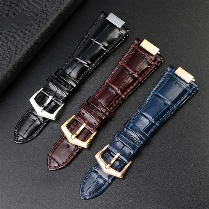 Ремешок NFR для Patek Philips Nautilus 7118 5712 из натуральной кожи со стальным разъемом 5711 5712G