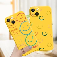 iphone white case for iphone xr 13 11 12 8 xs 7 6 se 6s plus mini promax 12 2020 xr x max smile face phone case for cover