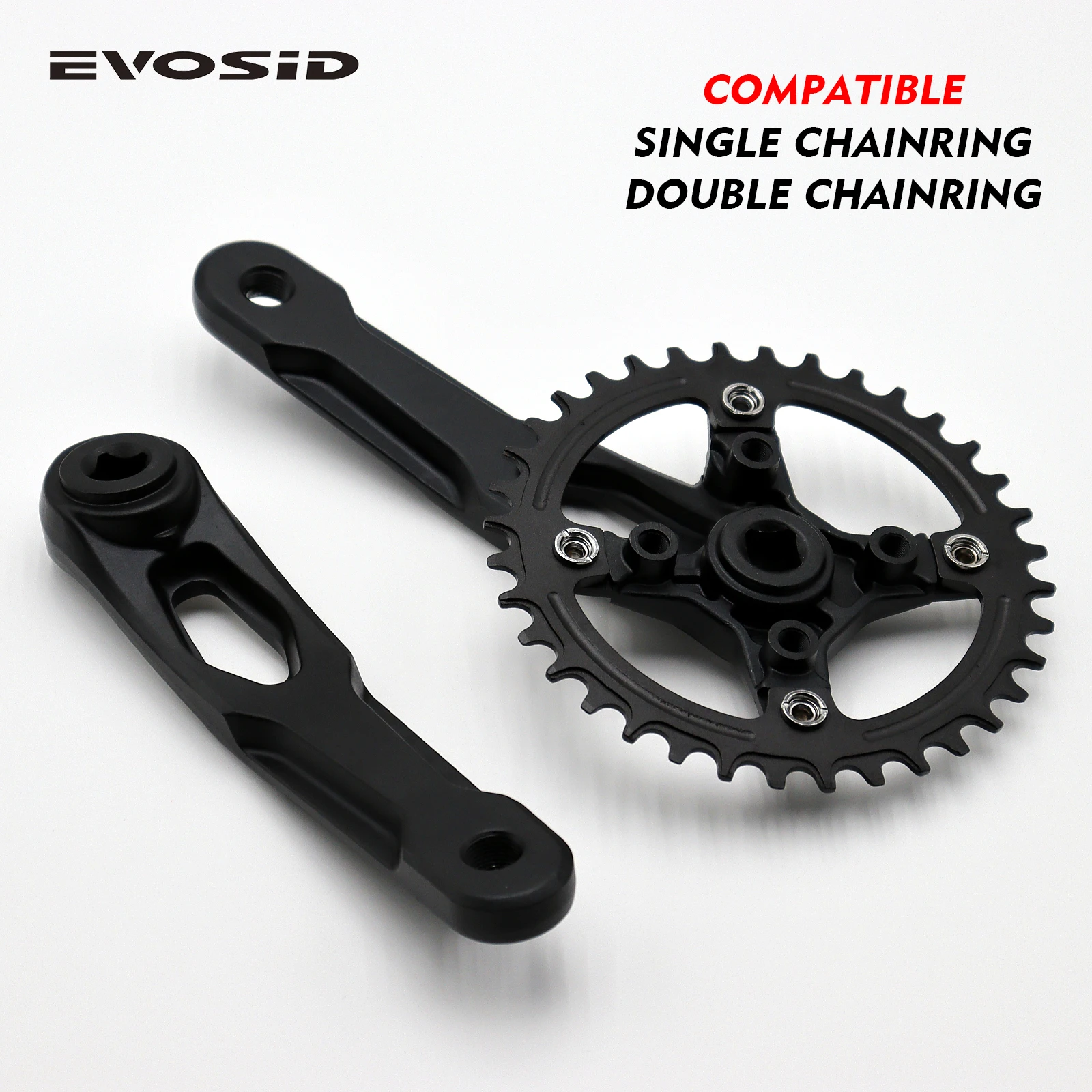 Сверхлегкая Шатунная Система Для Горного Велосипеда 104 BCD Звездочка С Квадратным