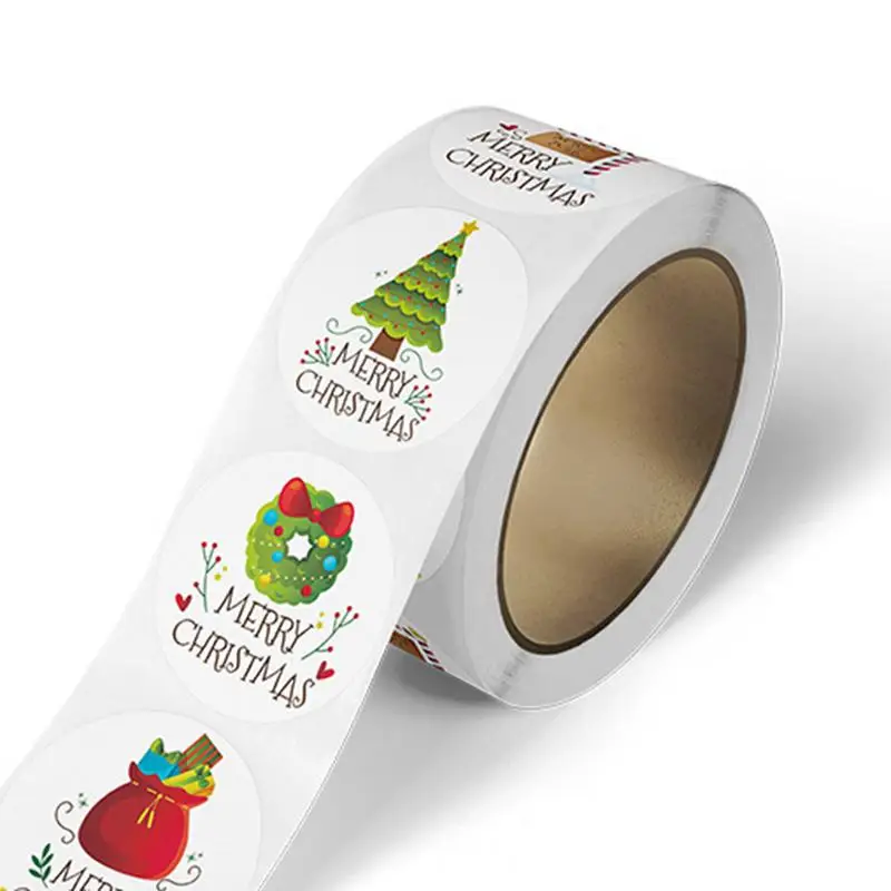 500 шт./рулон декоративные открытки 2 5 см