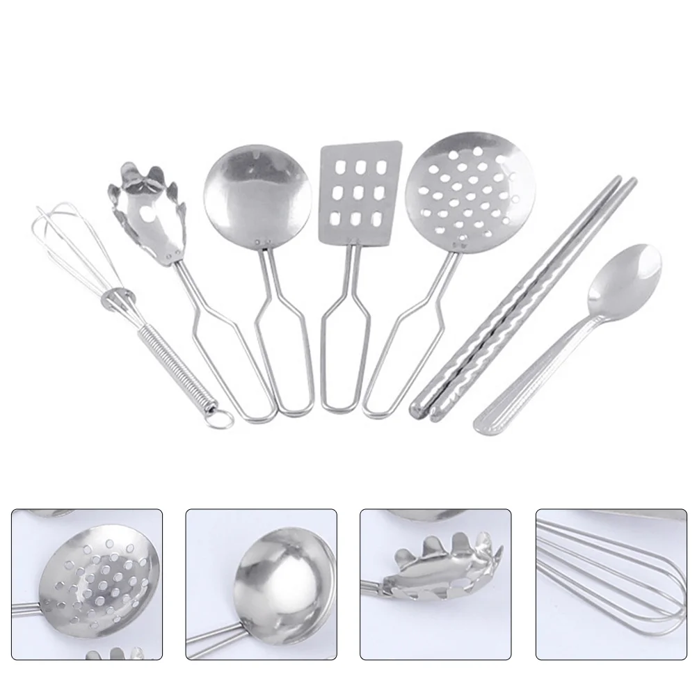 

Набор столовых приборов из нержавеющей стали с вилкой и венчиком