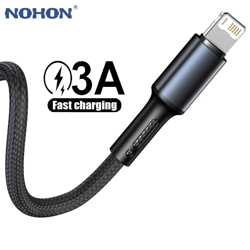 USB-кабель для быстрой зарядки iPhone 13 12 11 Pro XS Max X 8 7 6s Plus 5 SE Apple iPad оригинальный