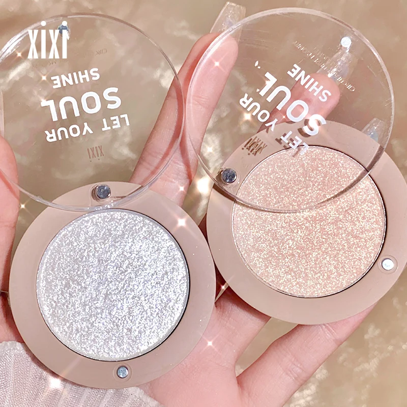 

Face Contour Brighten Mashed Potatoes Texture Highlighter Shimmer Shiny Highlighter Powder 3 Colors Glitter Powder Highlighter