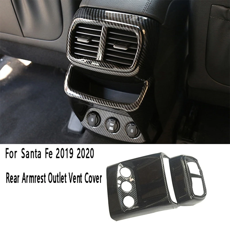 

Air Conditioner Outlet Vent Cover Rear Armrest Outlet Vent Cover For Hyundai Santa Fe 2019 2020