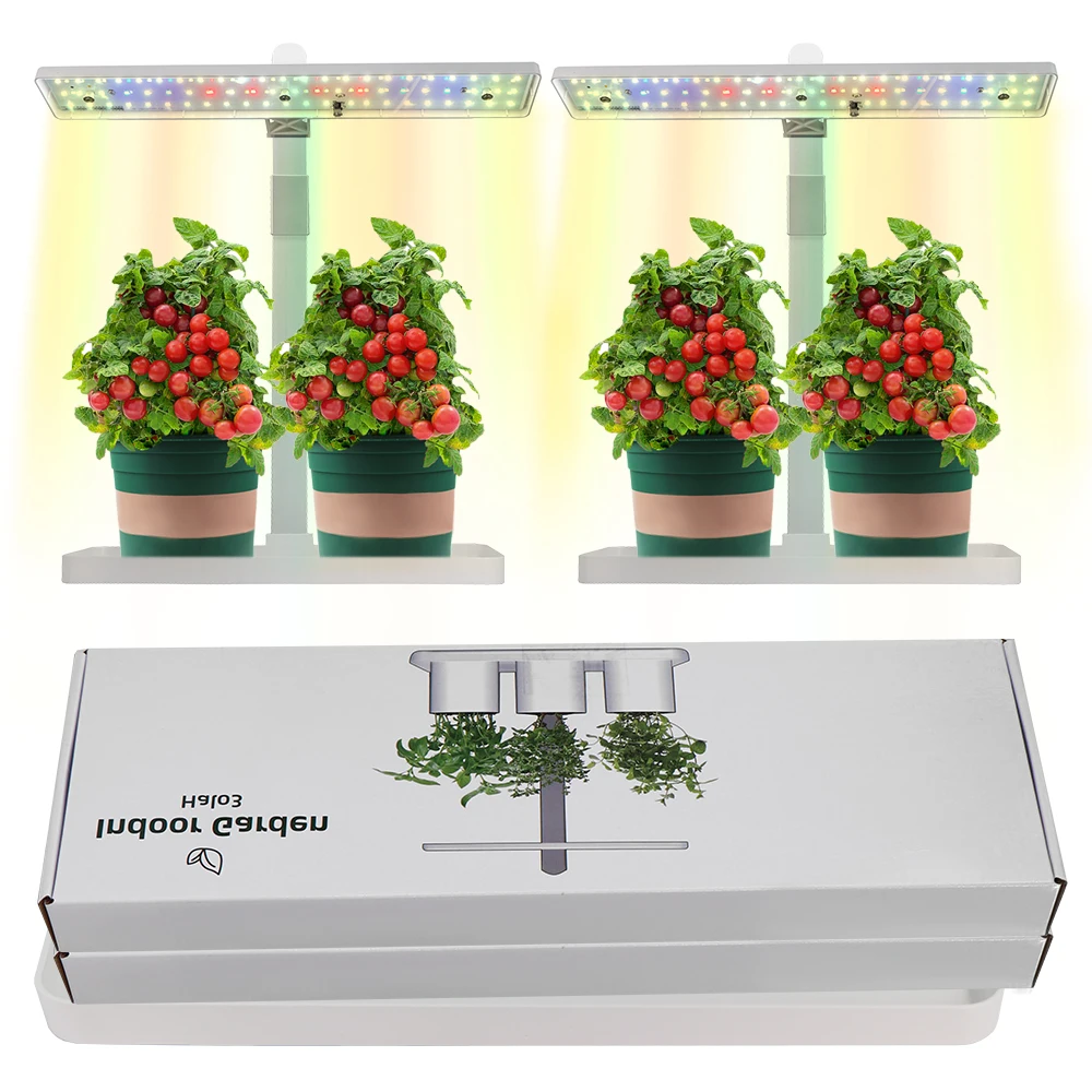 S With 13x38cm Tray Full Spectrum Adjustable Lamp With Built-in Automatic Timer Indoor Hydroponics