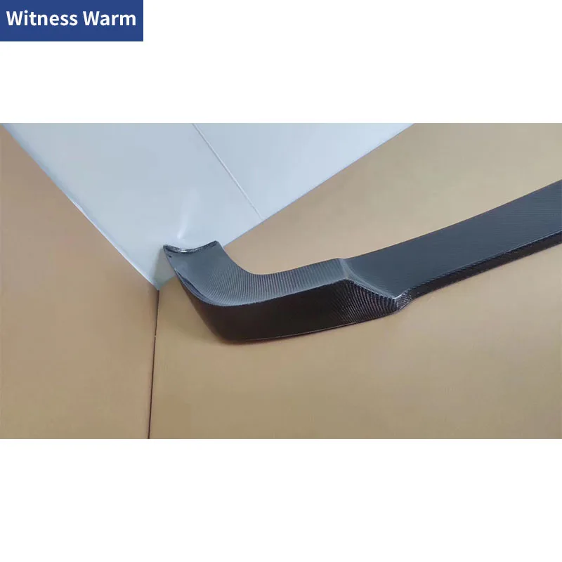 W218 Передний бампер автомобиля из углеродного волокна лопата для губ диффузор