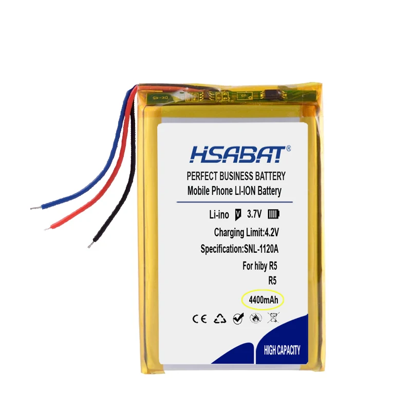 Топ-бренд 100% Новинка 2200 мАч ~ 5000 аккумулятор для Hiby R6 Player 3 линии R3 R5 Pro R2 батареи -