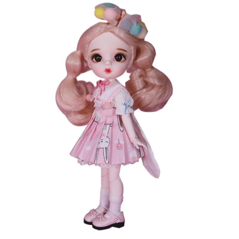 

1/6 bjd Dolls for Girls Doll Lucky Angel Series 30 cm with Clothes Articulated Toys for Children Spherical Joint Playsets