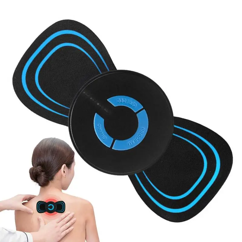 

Breast Massage Pad Portable Breast Massager With USB Charging 6 Modes Microcurrent EMS Mini Massage Device Bioelectric Acupoints