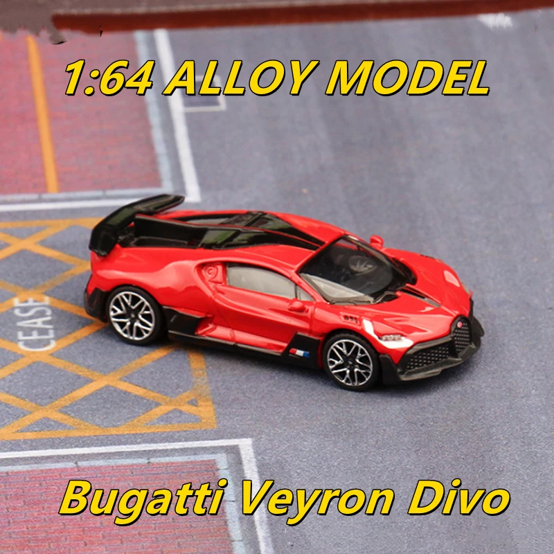 

Limited Edition 1:64 Bugatti Veyron Divo Alloy Car Model Diecasts Metal Toy Car Model High Simulation Kids Gift With Retail box